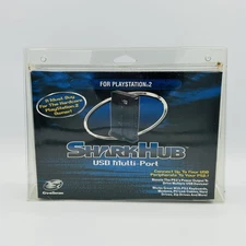 SharkHub USB Multi-Port Hub For PlayStation 2 PS2 GameShark New Sealed Adapter