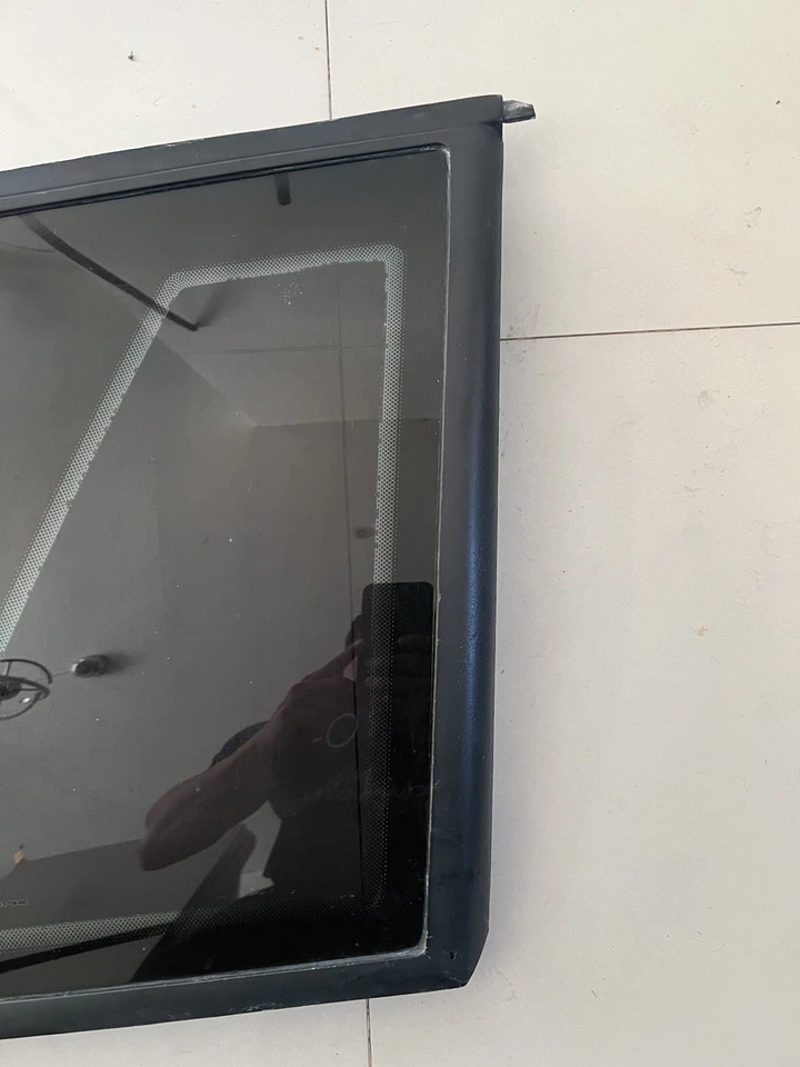 1987-1993 Ford Mustang LX Coupe Notchback Passageiro destro Quarto de Vidro OEM Carlie - Imagem 4 de 4