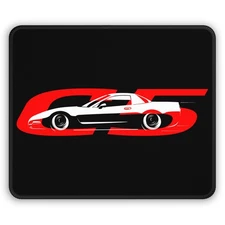 C5 Corvette - American Muscle Sports Car - Mouse Pad 9x7" Premium Edges