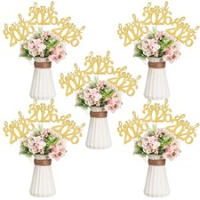 24 Pcs 2026 Graduation Decorations Class of 2026 Graduation Centerpiece Sticks G