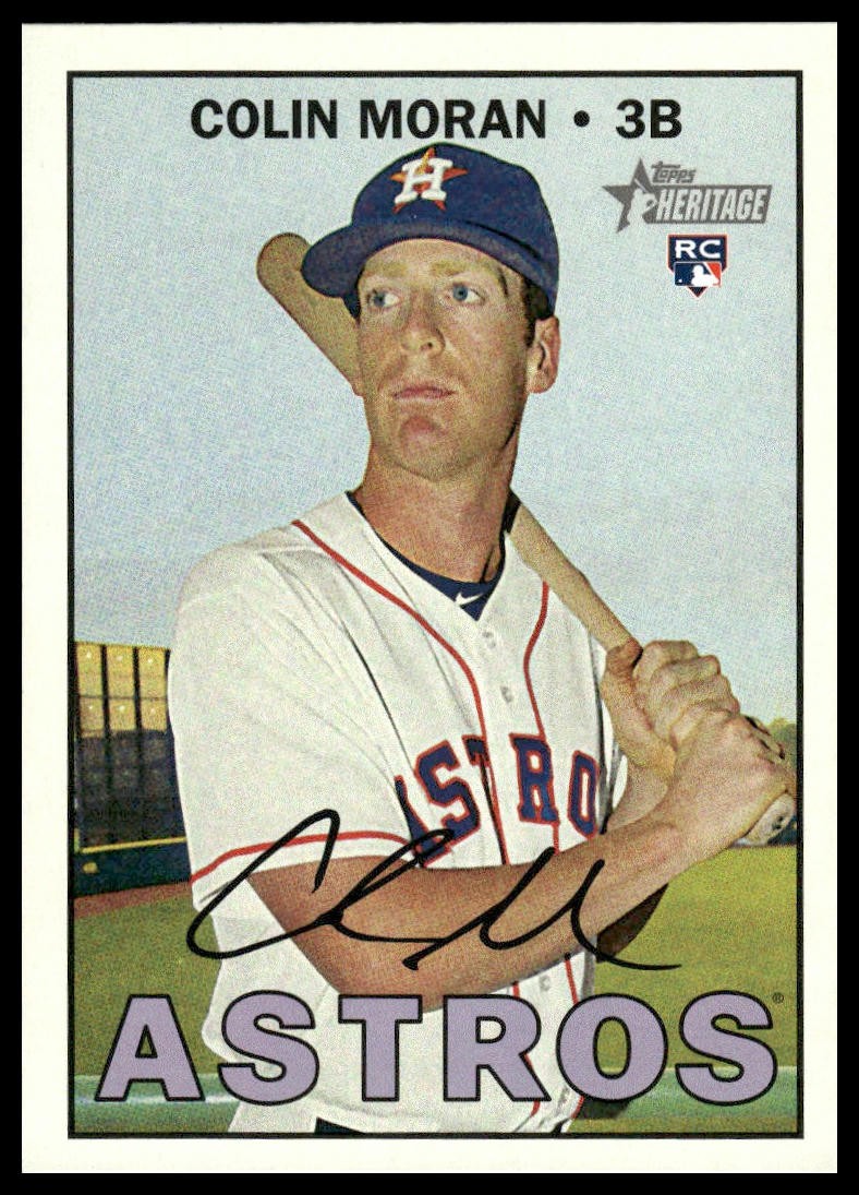 2016 Topps Heritage #641 Colin Moran RC Houston Astros NM+