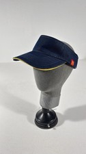 McDonalds employee crew blue adjustable visor hat