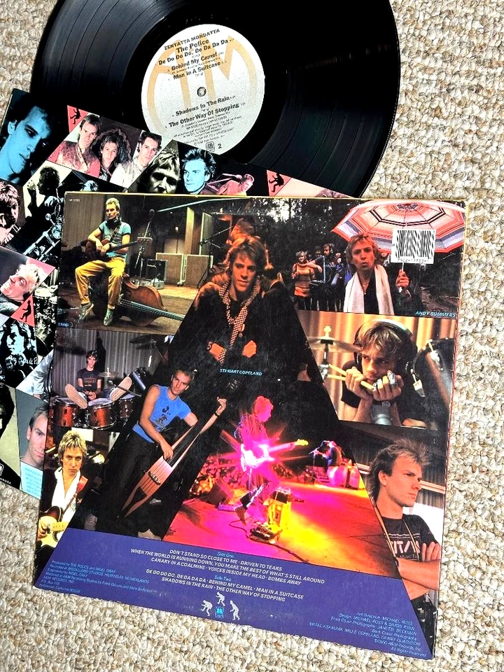 THE POLICE vinyl NM LP Classic Rock Prog Alt Zenyatta Mondatta NEAR MINT - Image 2 of 2