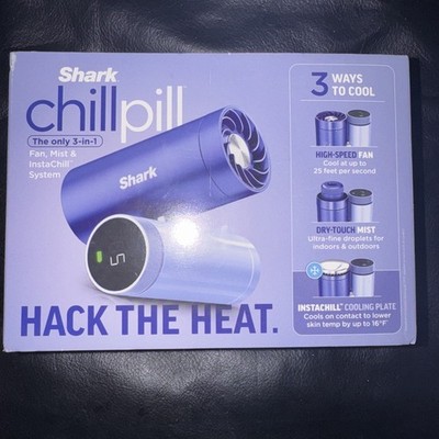 Shark ChillPill 3-in-1 Personal Cooling System with Fan InstaChill