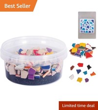 Multicolored Mosaic Tile Set for Adults: 380 Pieces of Creative Inspiration