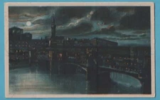 Tuscany Ponte Vecchio Night View. Florence - 16019