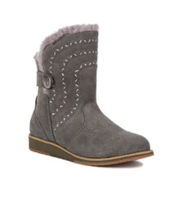 EMU Australia Womens W11111 Belah Lo Boots Charcoal US Size 10