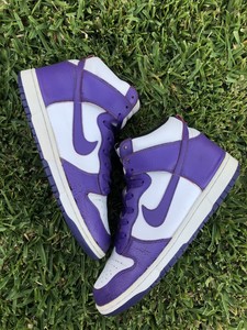 nike dunk high be true to your street purple