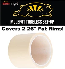 Sun Ringle MULEFUT 80SL STR Tubeless Rim tape 78mm Wide for 26" Fat Bike Rim