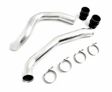 Polished Intercooler Pipe Kit Hot Cold Side For 99.5-03 Ford 7.3L Powerstroke