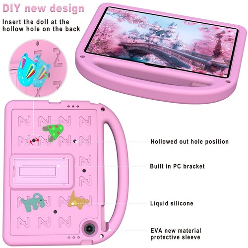 For Lenovo Tab 10.1" TB311XU TB311FU 2025 Kids Shockproof EVA Case Handle Cover - Picture 46 of 73