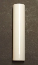 4" TALL WHITE PLASTIC CANDELABRA CANDLE SOCKET CHANDELIER COVER 7/8"O.D. 50256J