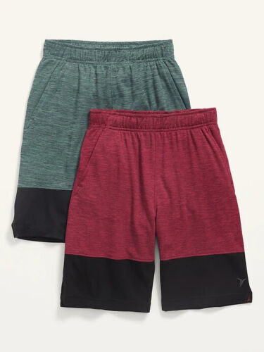 Paquete de 2 pantalones cortos de baloncesto Old Navy Go Dry Mesh para niños XXL - Imagen 1 de 4