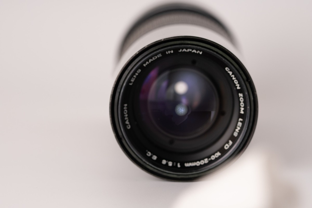 レンズ(単焦点) Canon zoom lens FD 100-200mm 1:5.6 FD100-200mm f/5.6 S.C. - Canon Camera Museum