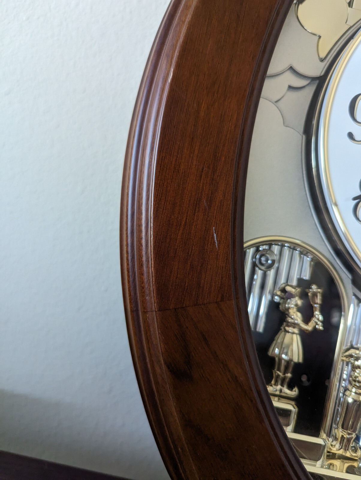 Small World Rhythm Joyful Nostalgia Sound & Motion Musical Clock 4MH780