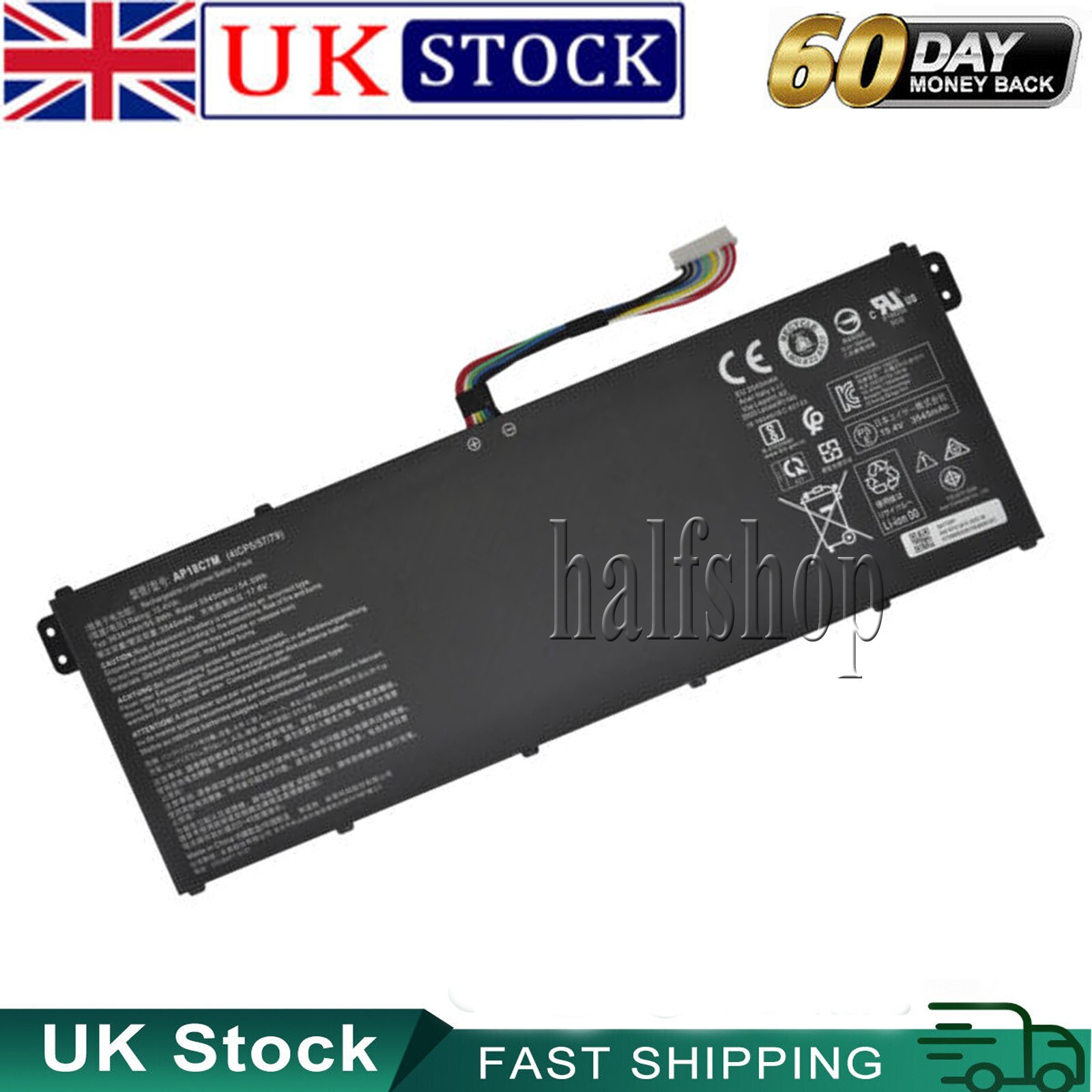 New Battery AP18C7M For Acer Swift SF514-54T SF514-54GT SF514-55T SF514-55TA