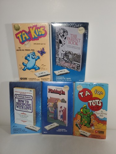 5 Success Motivation Institute Cassette Tapes SMI Parenting TA for Kids SEALED - Picture 2 of 12
