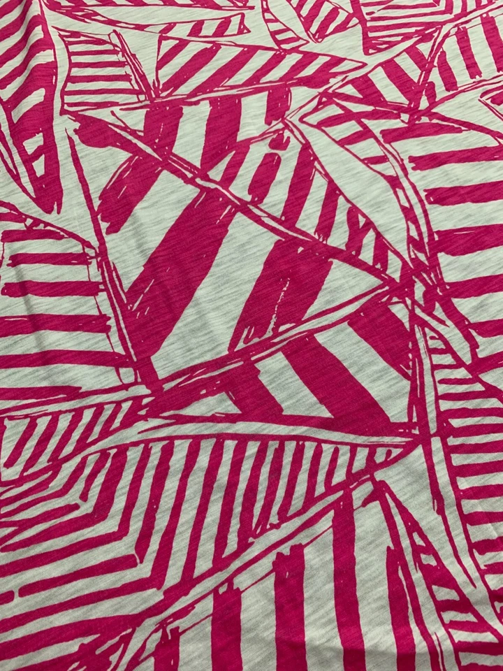 "Lilly Pulitzer Capri Rosa Yate Mar Velero Slub Tela de Algodón - 36"x 60""" Foto 2 de 2