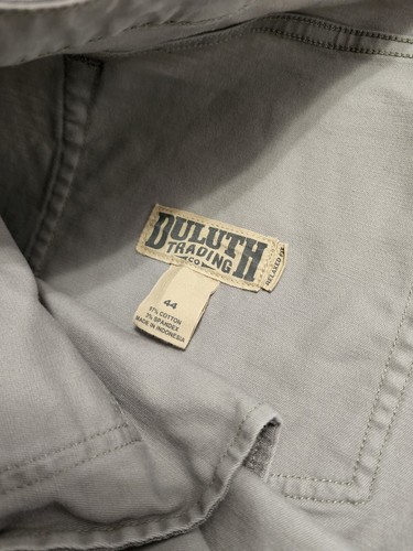 Duluth Herren 42 x 10" dunkelgrau 5 Taschen Flex Ballsaal Khakis Chino Shorts - Bild 7 von 12