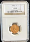 1956 1C Lincoln Cent NGC PF67 RD