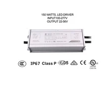 SOSEN 150W LED Driver SS-150VA-56B 100-277V For 150 Watt Shoebox, Wallpacks, Etc