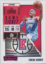 2018-19 Panini Contenders Game Ticket Blue #10 Tobias Harris Clippers 45/49