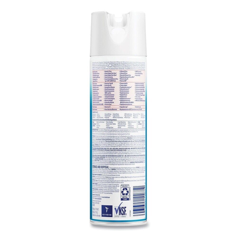 Professional LYSOL Brand 04675CT 19 oz. Aerosol Spray - Fresh Scent (12/CT) New