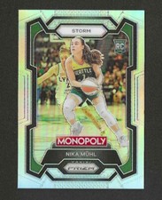 2024 PANINI PRIZM WNBA * MONOPOLY * SILVER PRIZM NIKA MUHL * CARD #4 STORM UCONN