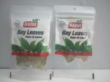 Badia  Bay Leaves Whole Bag 0.20 oz 2 Pack Certified Kosher  Gluten Free