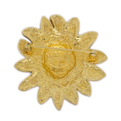 Chanel Lion Brooch Pin Gold 1133 141339 | eBay