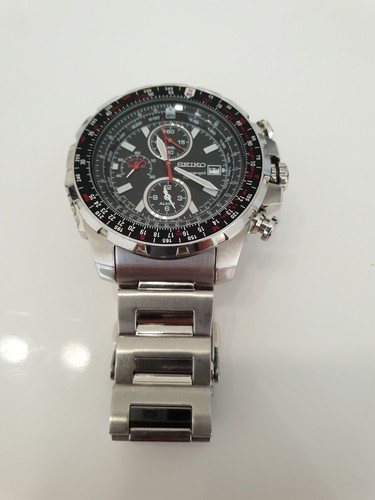 Seiko 7T62-0JR0 Mens Alarm Chronograph 