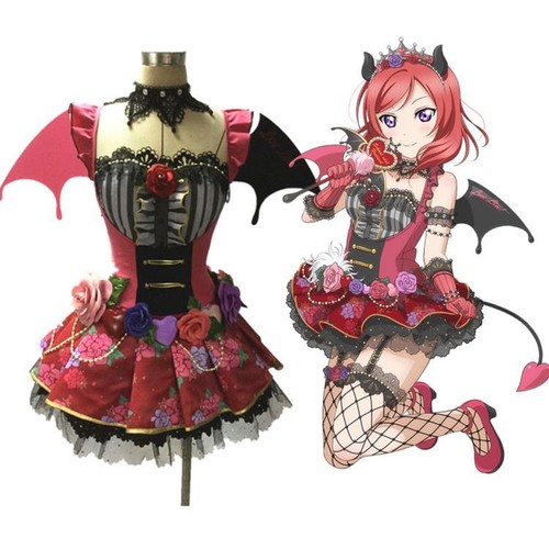 LoveLive love live cosplay costume wig Lolita Devil Demon Devil Gothic - Picture 13 of 20
