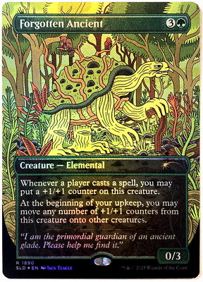 MTG Forgotten Ancient RAINBOW FOIL Secret Lair Drop 1890 NM