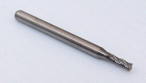 .085 ZOLL HARTMETALL SCHAFTFRÄSER 4 FLÖTEN (0,010 ZOLL ENDRADIUS) KYOCERA 1813-0850.255CR - Bild 3 von 3