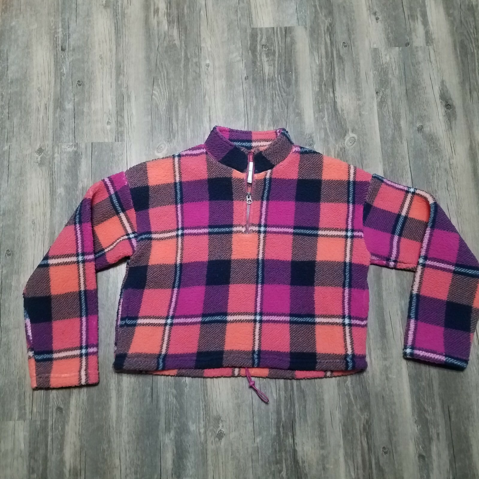 American Eagle Fleece Cropped Jacket 