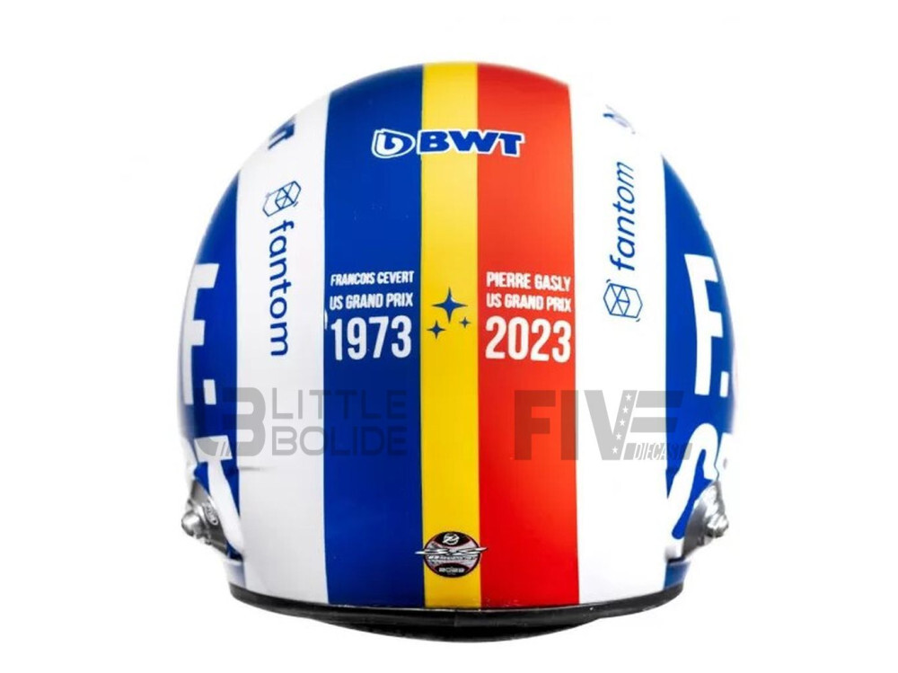 MINI HELMET 1/2 HELMETCEVERT23 CASQUE PIERRE GASLY ALPINE USA