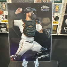 2021 Topps Black Chrome Joey Bart RC Purple  036/150 San Francisco Giants #29