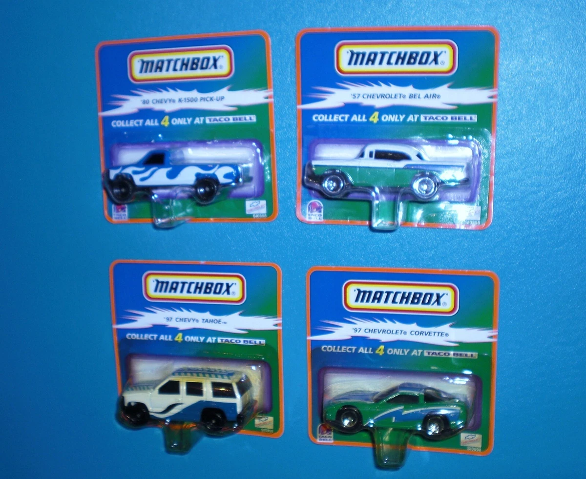 Taco bell cheap matchbox cars