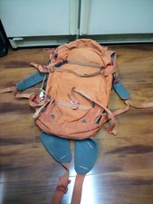 Burton AK Vtg Orange Snowboard Backpack Backcountry Hiking Ski Used Good Conditi
