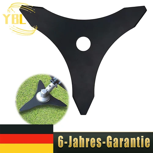 3 Zahn Messer Mulchmesser Dickichtmesser für Motorsense Freischneider Zubehör