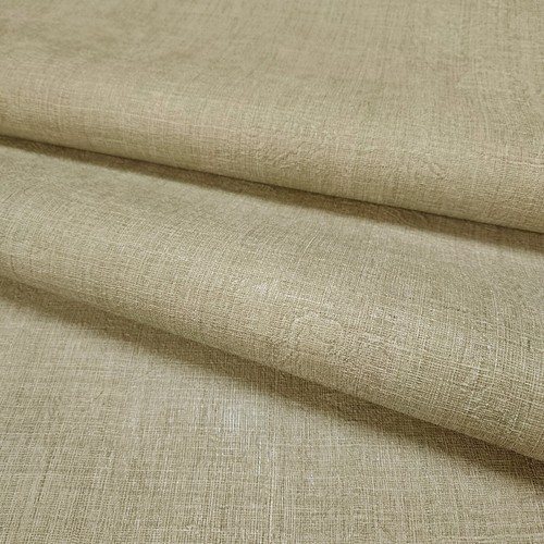 Rose Tan faux sisal grass sackcloth distressed fabric textured modern wallpaper - Picture 7 of 12