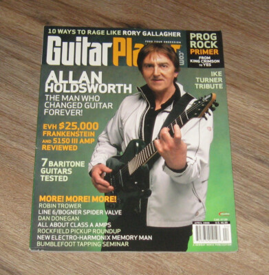 Guitar Player magazine Allan Holdsworth DAN DONEGAN Robin Trower RORY Gallagher