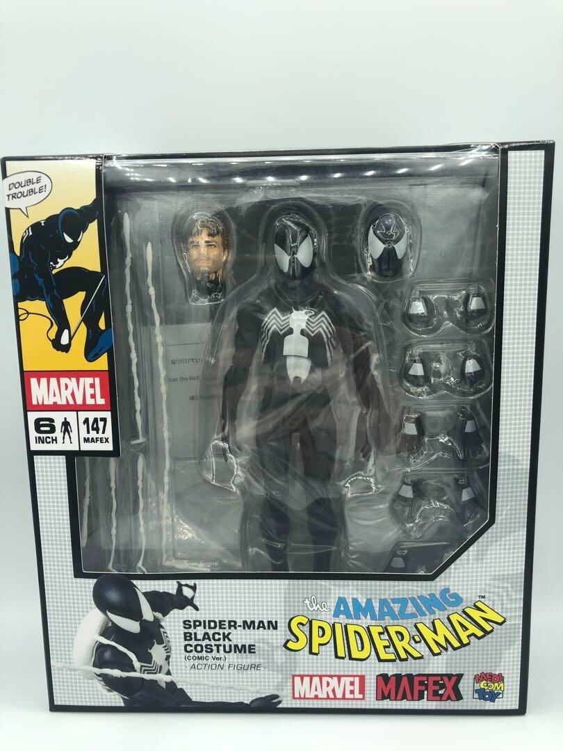 Mafex 147 スパイダーマン ブラック コスチューム comic ver Mafex 147 スパイダーマン ブラック コスチューム comic ver