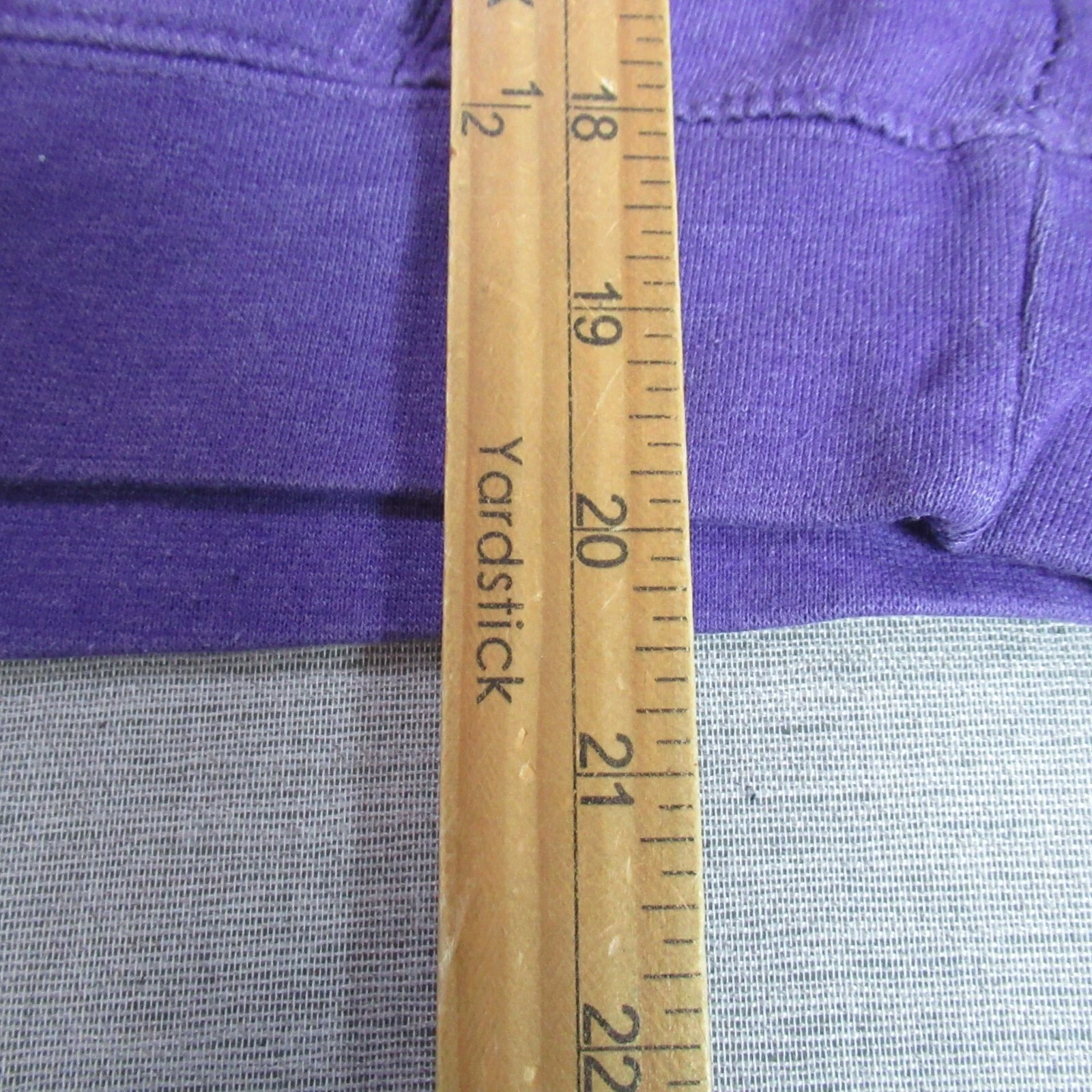 VETEMENTS Felpa con cappuccio Chicago ragazza taglia grande viola unicorno power pullover