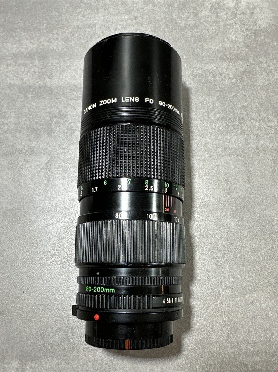 Canon Zoom Lens FD 80-200mm 1:4