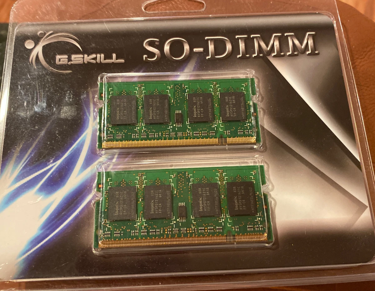 G.Skill PQ 4 Go (2x2 Go) DDR2 800 PC2 6400 5 5 5 15 F2 6400CL5D 4GBPQ