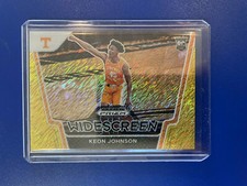 Keon Johnson 2021 Prizm Draft Picks WIDESCREEN FOTL Gold Shimmer #5/10 