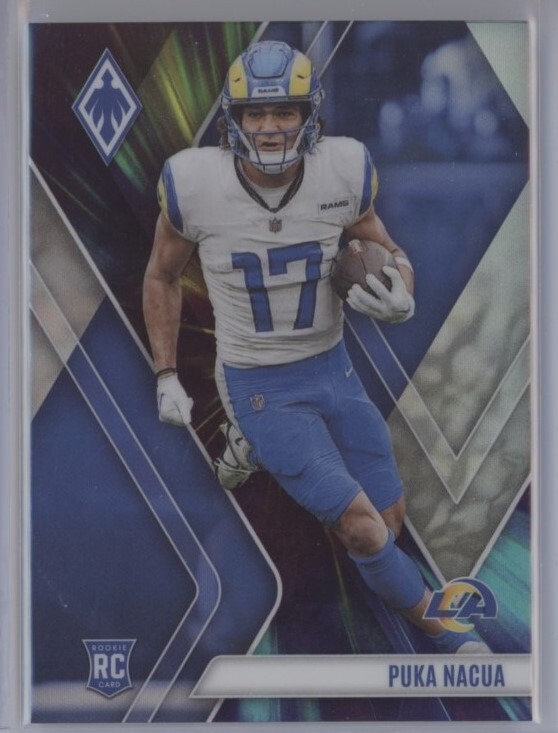 PUKA NACUA 2023 Panini Phoenix COLOR BURST PRIZM SP RC Rams #200