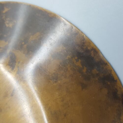 Heintz? Plato de bronce esterlina 5,75" artesanías / nuevo **LEER" - Imagen 9 de 11