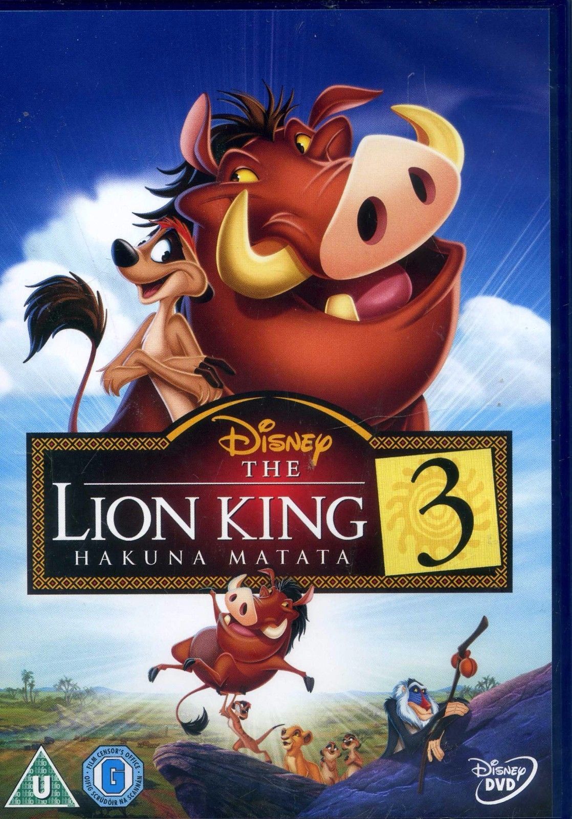 LION KING 3 - HAKUNA MATATA - NEW / SEALED DVD - UK STOCK